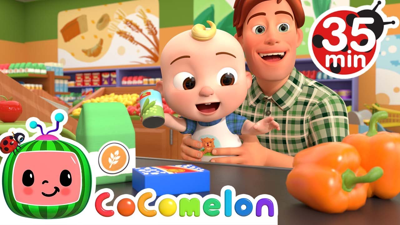 Grocery Store Song + More Nursery Rhymes & Kids Songs - CoComelon