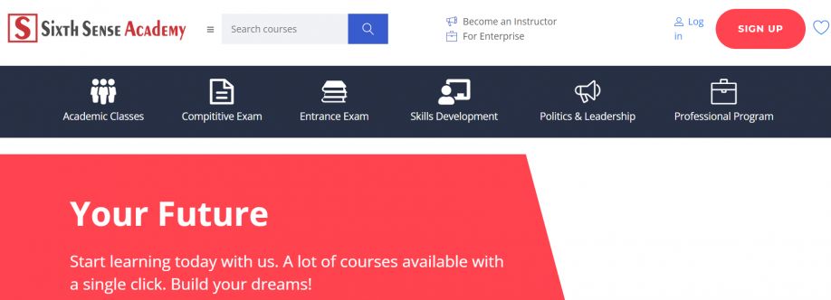 SIXTH SENSE ACADEMY Cover Image