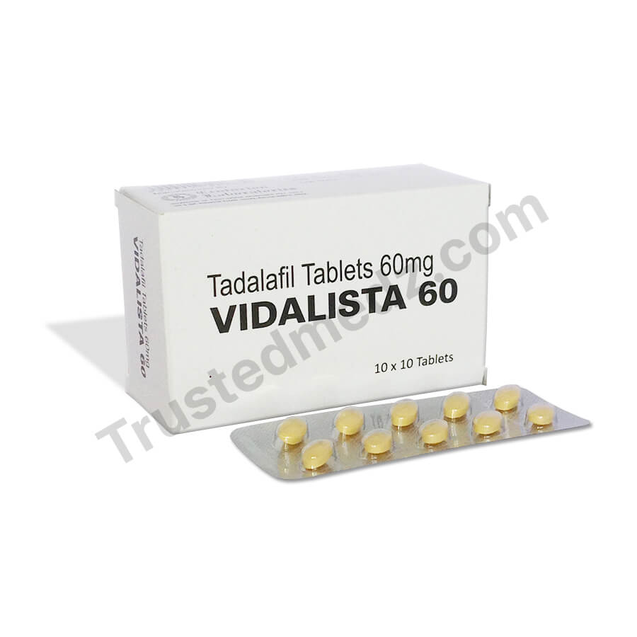 Buy Vidalista 60 Mg Online | Generic Cialis | 10% Off | Order now!!