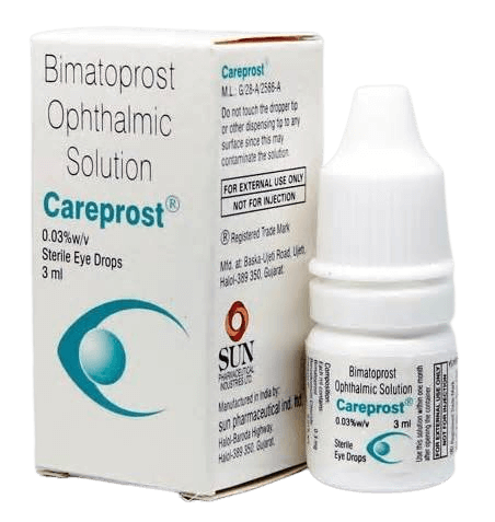 Careprost Bimatoprost 3ml (0.03%) Drops Online for Eyelash Growth