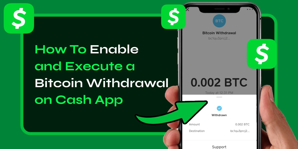 How To Enable and Execute a Bitcoin Withdrawal on Cash App ~ Cash App Refund