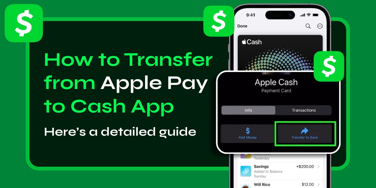 How to Transfer from Apple Pay to Cash App ~ {Complete Steps}