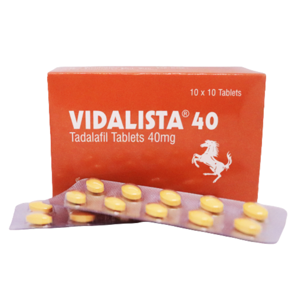 Vidalista 40 Mg -Tadalafil, prix, avis, utilisations, posologie