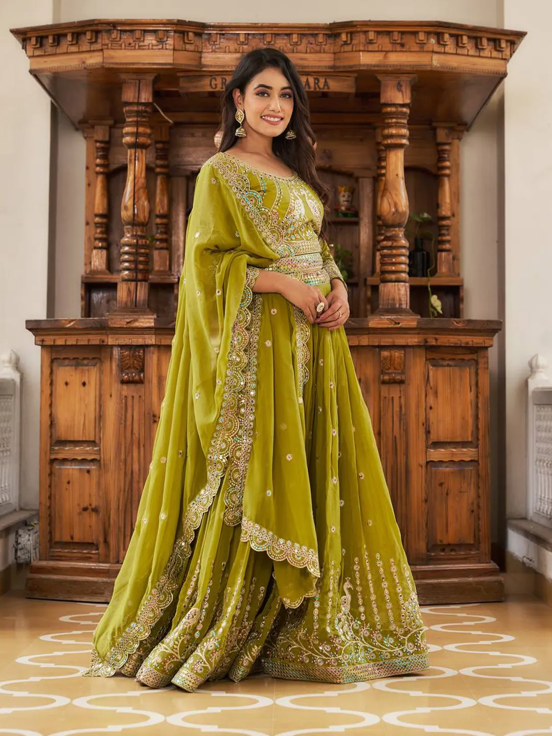 Choosing The Right Fabric: A Seasonal Guide For Wedding Lehengas | Indian Wedding Saree