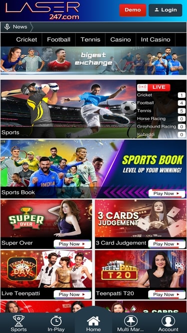 Laser247 | Laser247 ID, Login & Online Betting Platform
