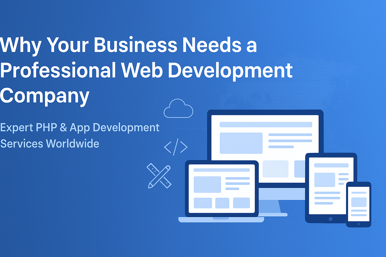 Why Hiring a Professional Web Development Company is Key to Business Success