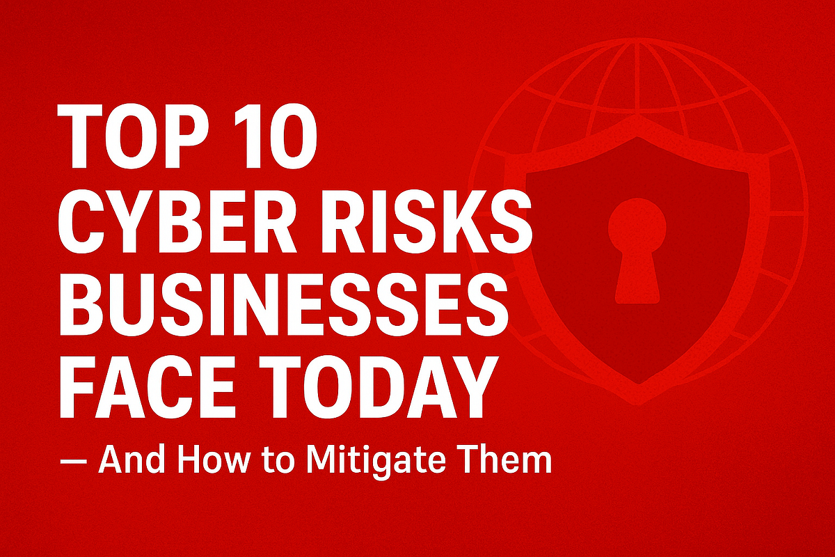 Top 10 Cyber Risks Businesses Face Today — And How to Mitigate Them