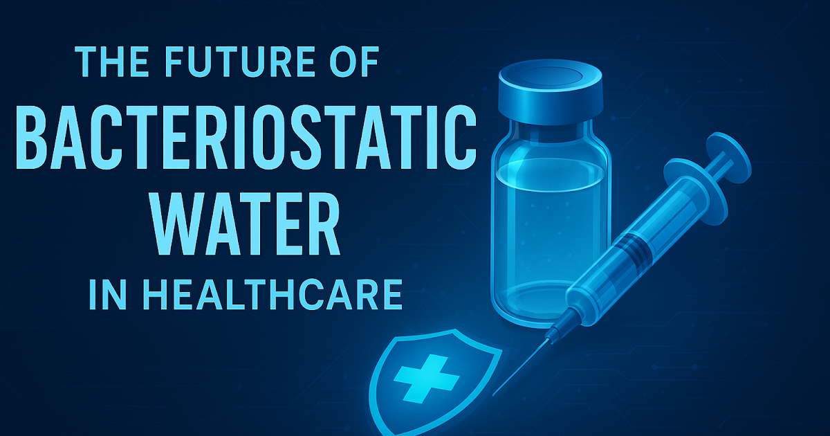 The Future of Bacteriostatic Water in Healthcare