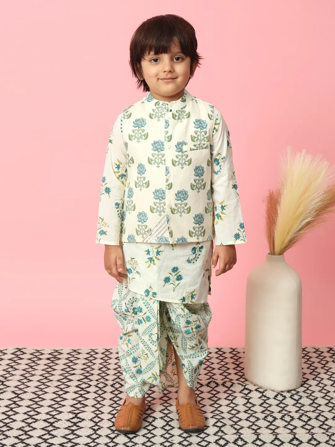 Little Stars, Big Style: Boys Kurta Pajamas For Navratri – Readiprint Fashions