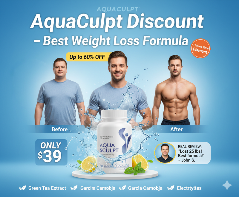 AquaCulpt Discount – Best Weight Loss Formula: healthusa01 — LiveJournal