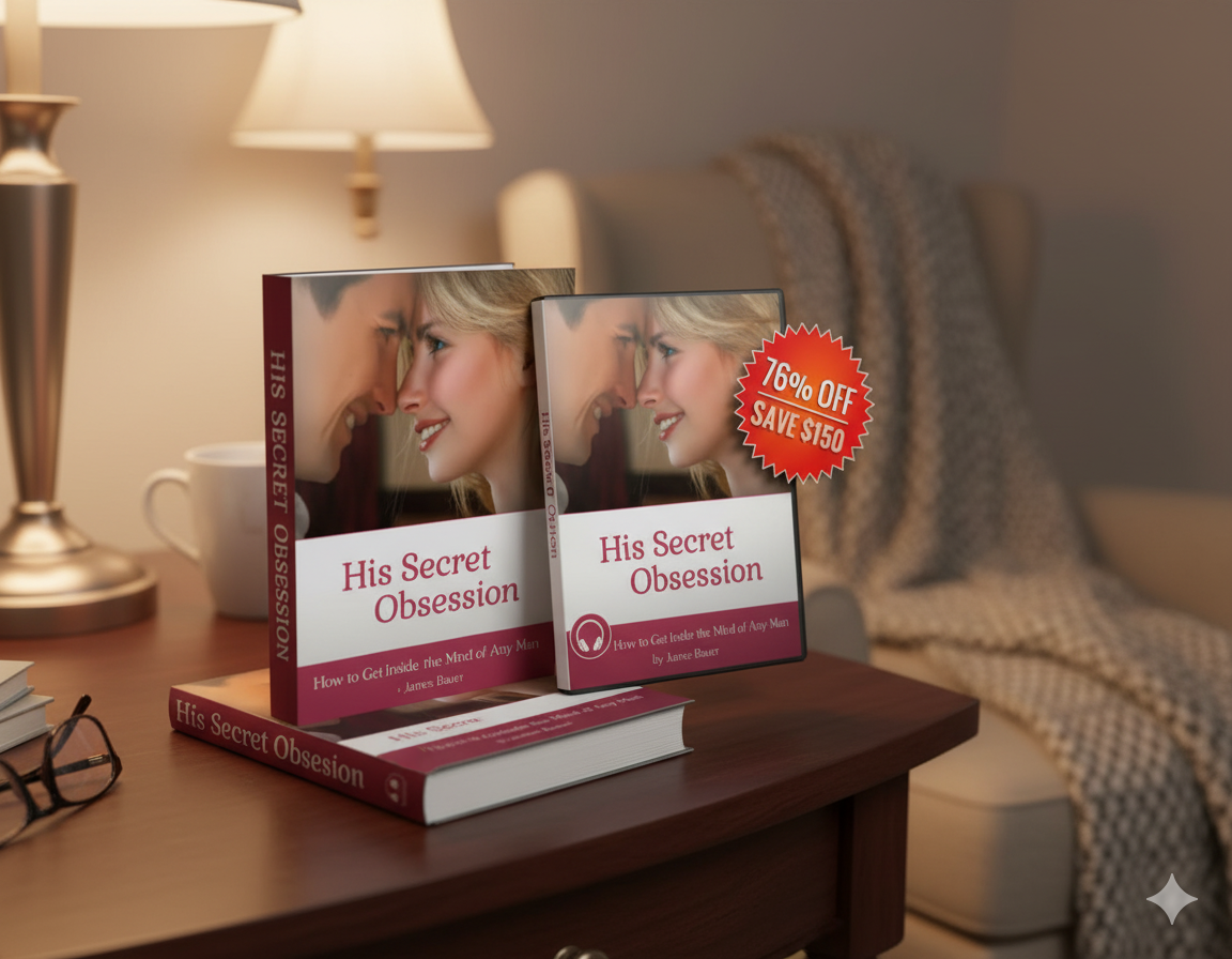His Secret Obsession Book by James Bauer – Unlock the Hidden Desires of Men - My Care Blog