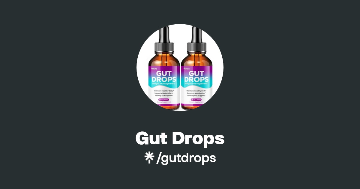 Gut Drops | Linktree