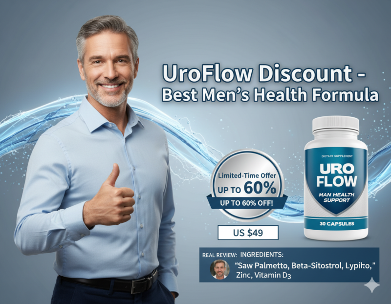 UroFlow Discount – Best Men’s Health Formula: healthusa01 — LiveJournal