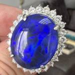 Platinum opal and diamond ring Profile Picture