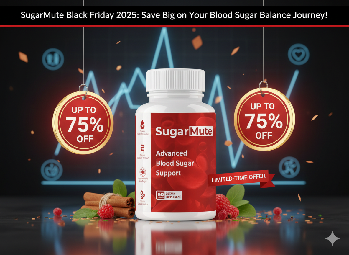 SugarMute Black Friday 2025: Save Big on Your Blood Sugar Balance Journey! – Health Support USA