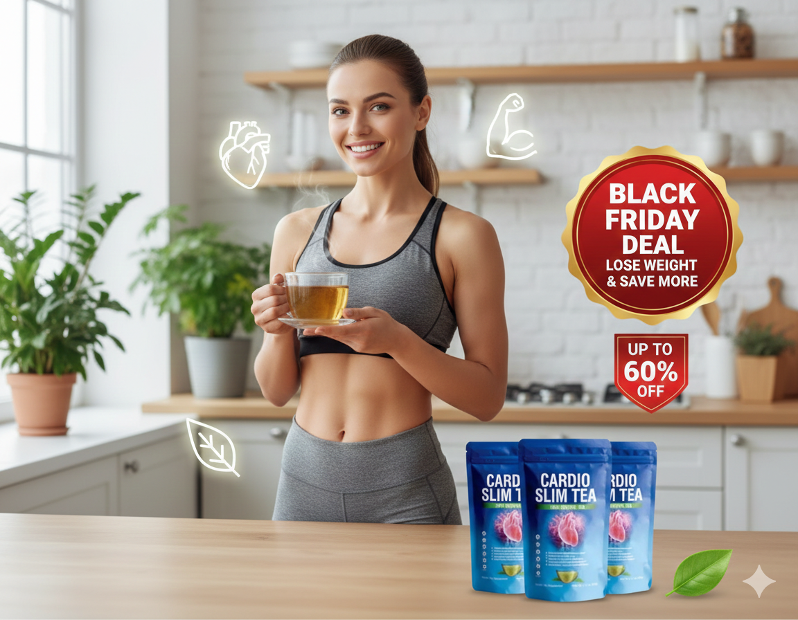 Cardio Slim Tea Black Friday Deal – Lose Weight & Save More – Health Support USA