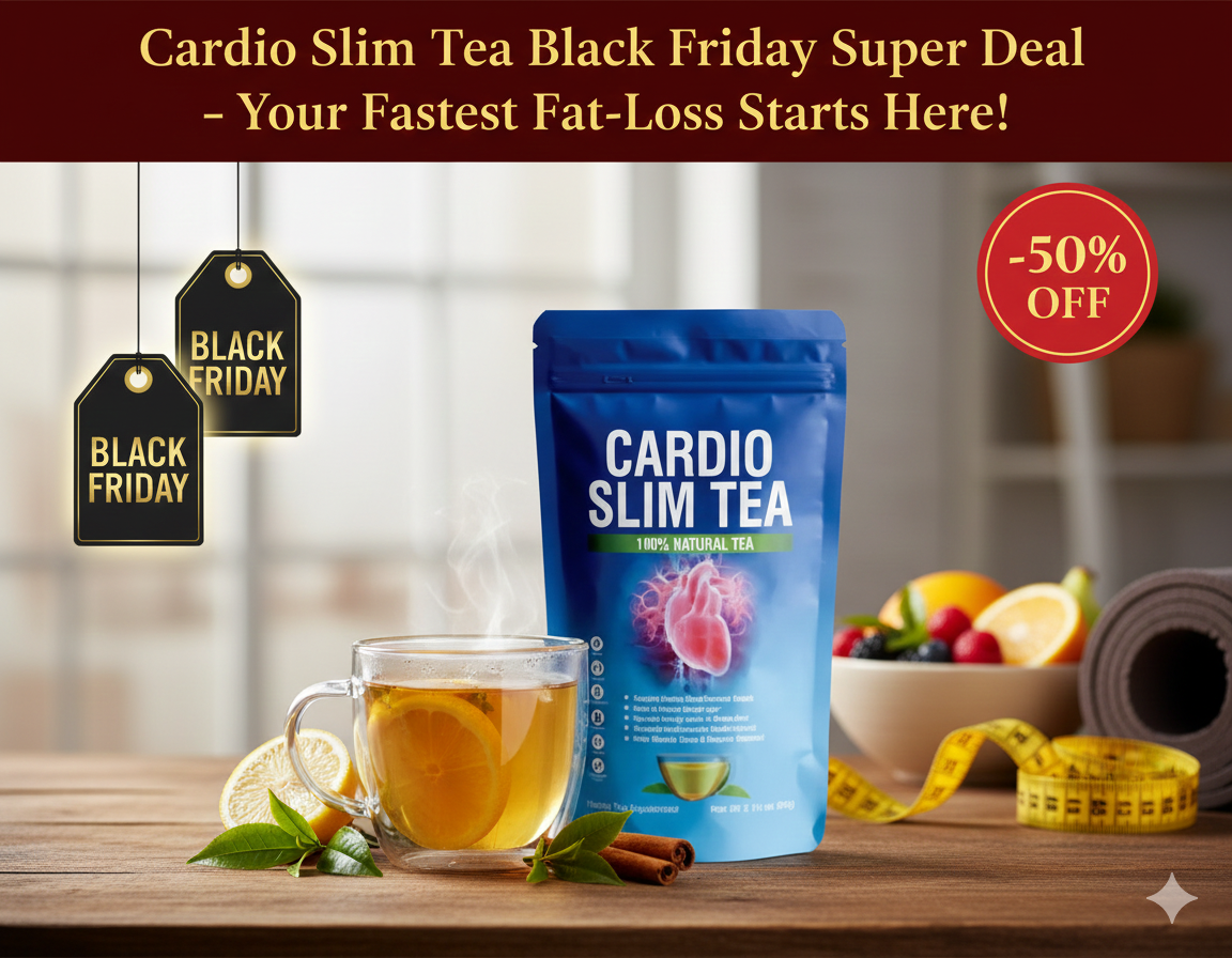 Cardio Slim Tea Black Friday Super Deal – Your Fastest Fat-Loss Starts Here! – Health Support USA