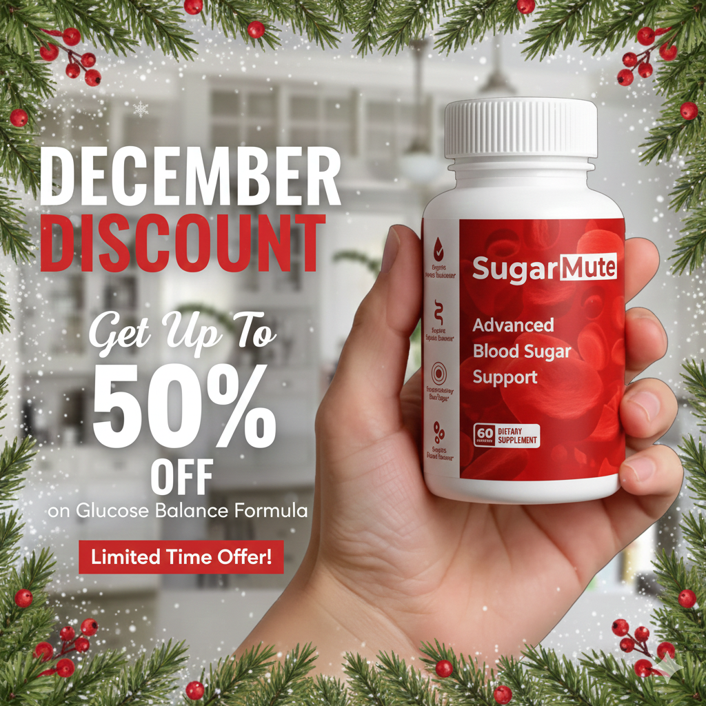Sugar Mute December Discount – Get Up to 50% Off on Glucose Balance Formula – Health Hub by USA