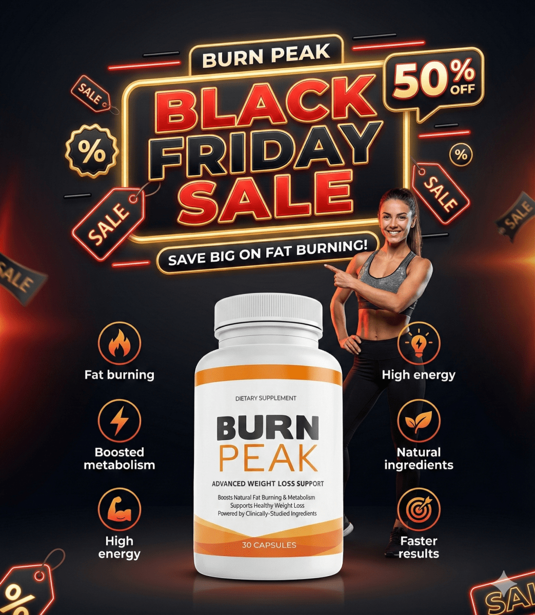 Burn Peak Black Friday Sale – Save Big on Fat Burning! – Health Support USA