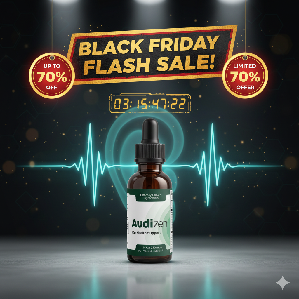 Black Friday Flash Sale: Grab Audizen for Tinnitus Before Discounts Disappear! – Health Support USA