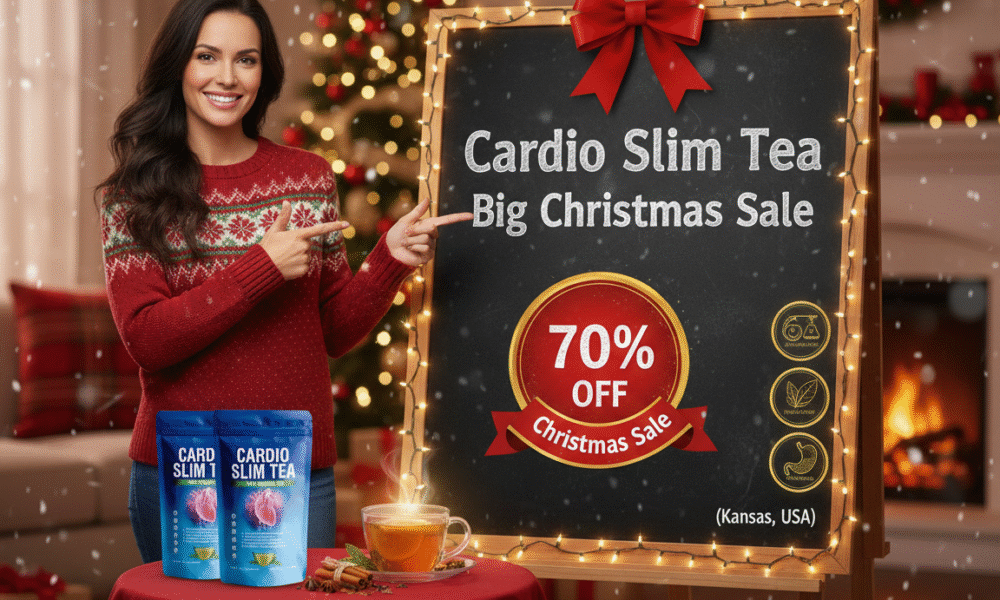 Cardio Slim Tea Big Christmas Sale 70% Off (Kansas, USA) - Backlink Trap