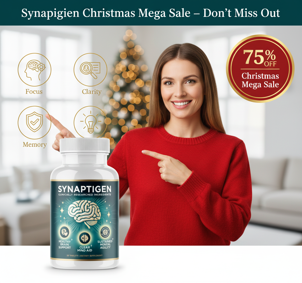 Synaptigen Christmas Mega Sale – Don’t Miss Out 75% Discount – HealthyLife Vital USA
