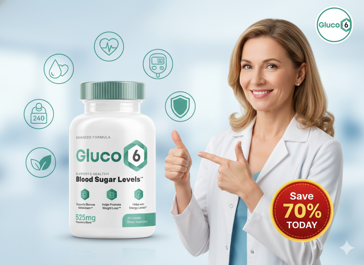 Gluco6 Blood Sugar Support – Save 70% Today – HealthyLife Vital USA