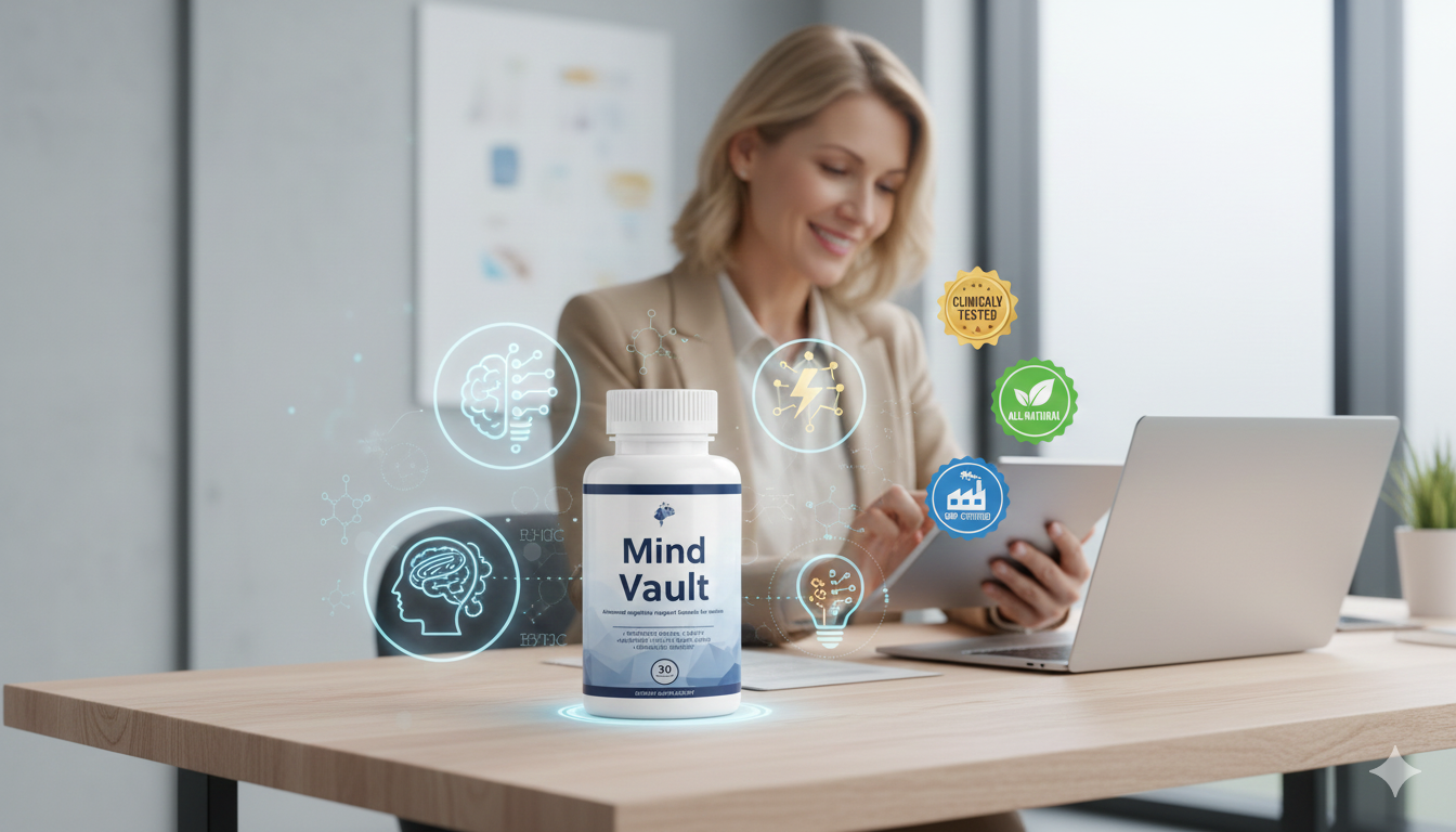 Mind Vault - #1 Formula for Memory Support