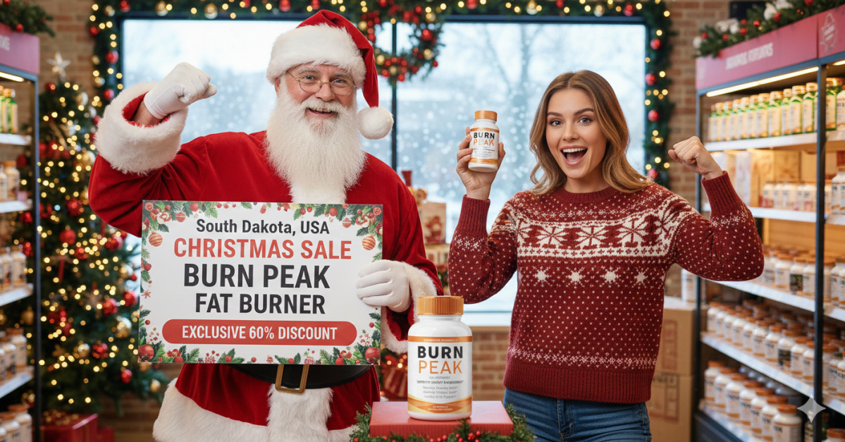 (South Dakota USA)Christmas Sale – Burn Peak Fat Burner at Exclusive 60% Discount – Healthy Living USA