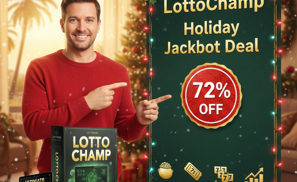 LottoChamp Holiday Jackpot Deal 72% Off (California, USA)