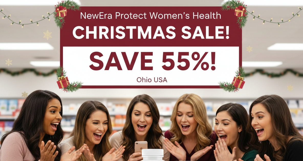Newera Protect Women’s Health Christmas Sale – Save 55% (Ohio, USA)