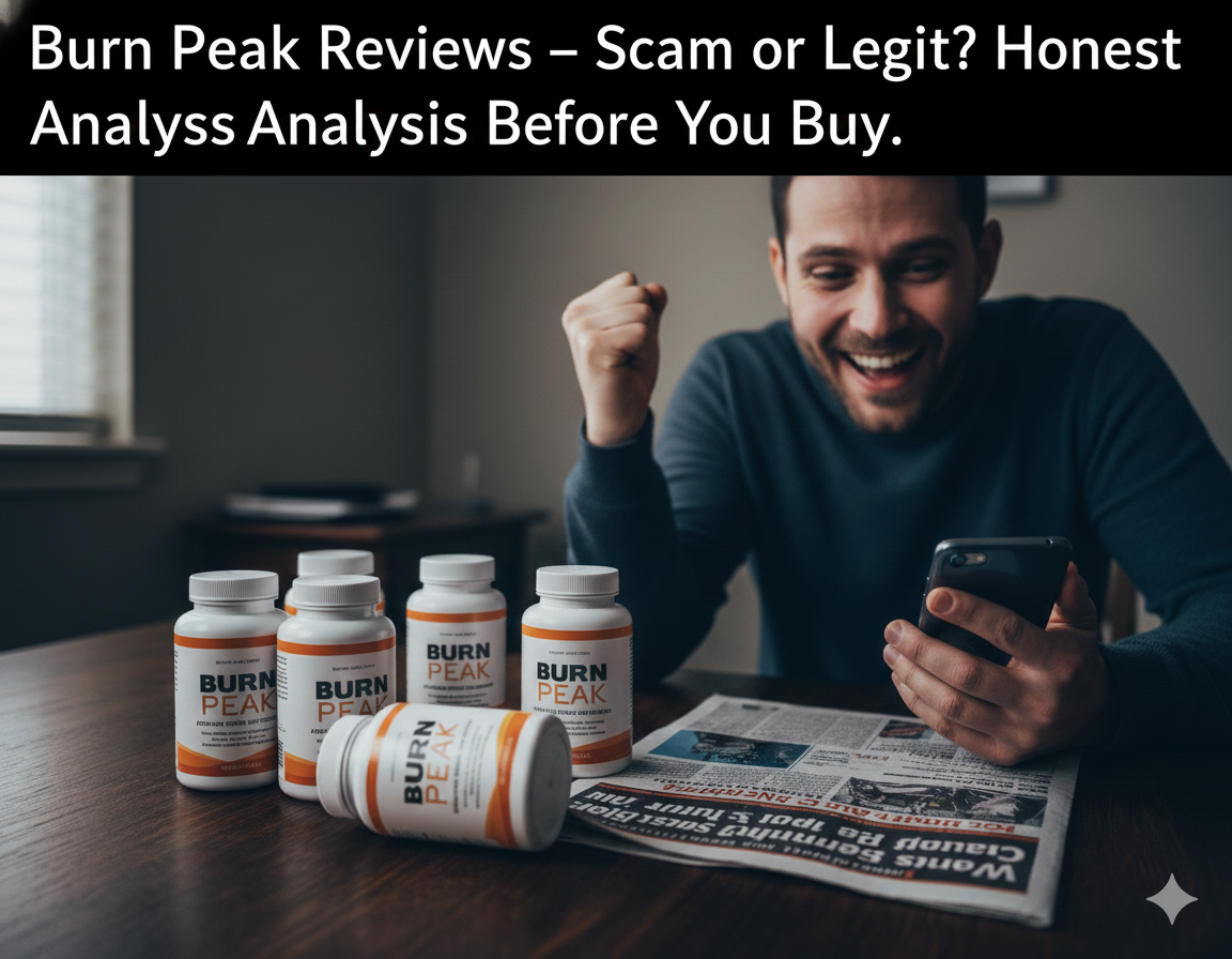 Burn Peak Reviews – Scam or Legit? Honest Analysis – Healthy Living USA
