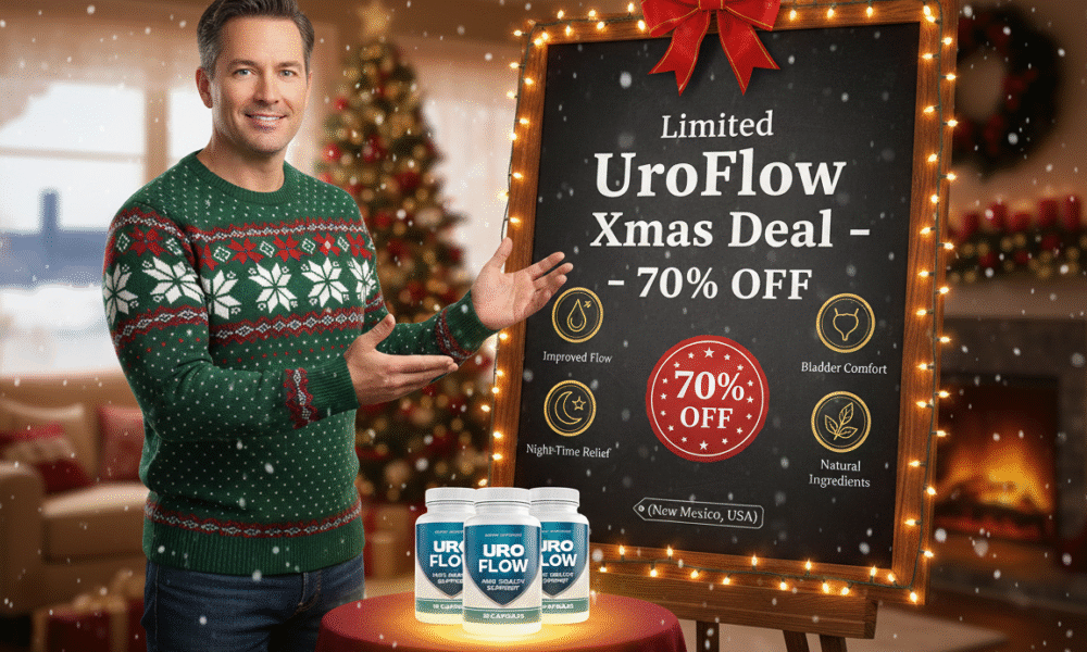Limited UroFlow Xmas Deal 70% Off (New Mexico, USA) - Backlink Trap