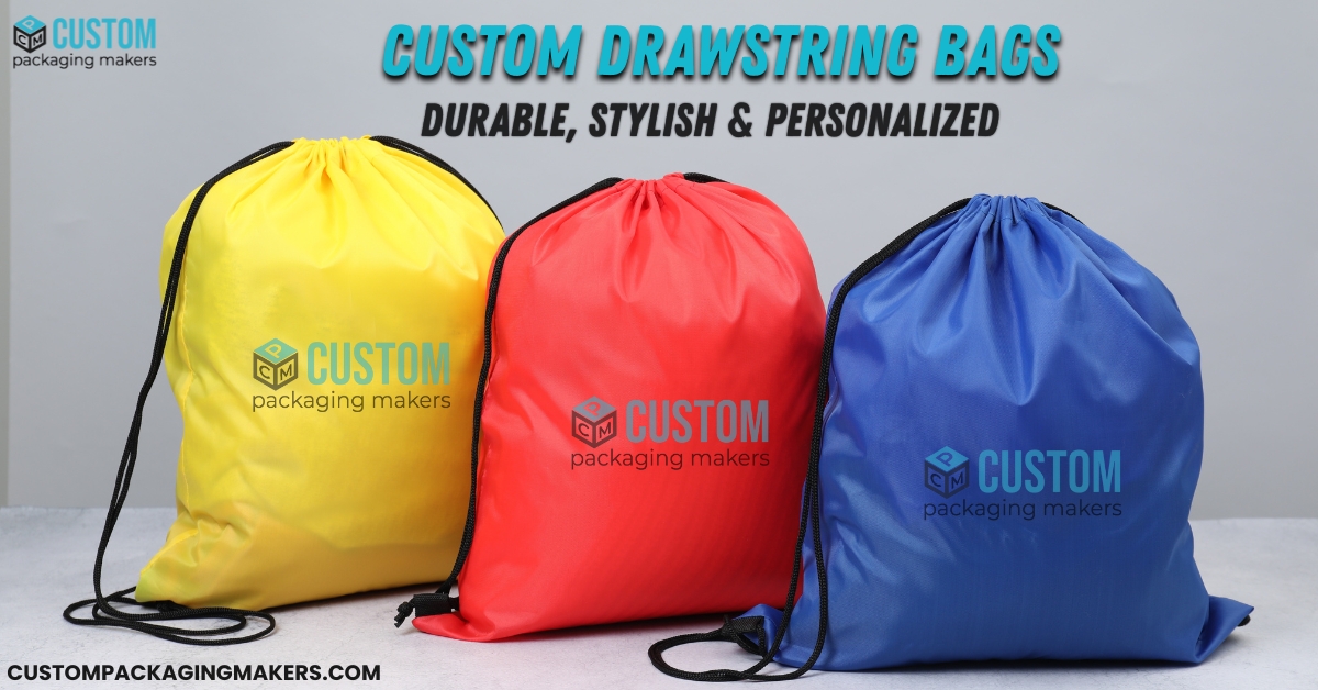 Custom Drawstring Bags | Durable, Stylish & Personalized