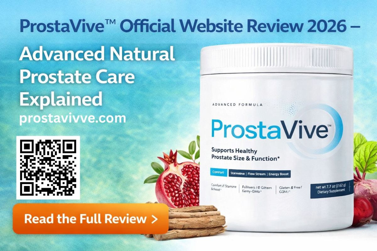 Prostavive™ Official Website Review 2026 – Advanced Natural Prostate Care Explained – Site Title
