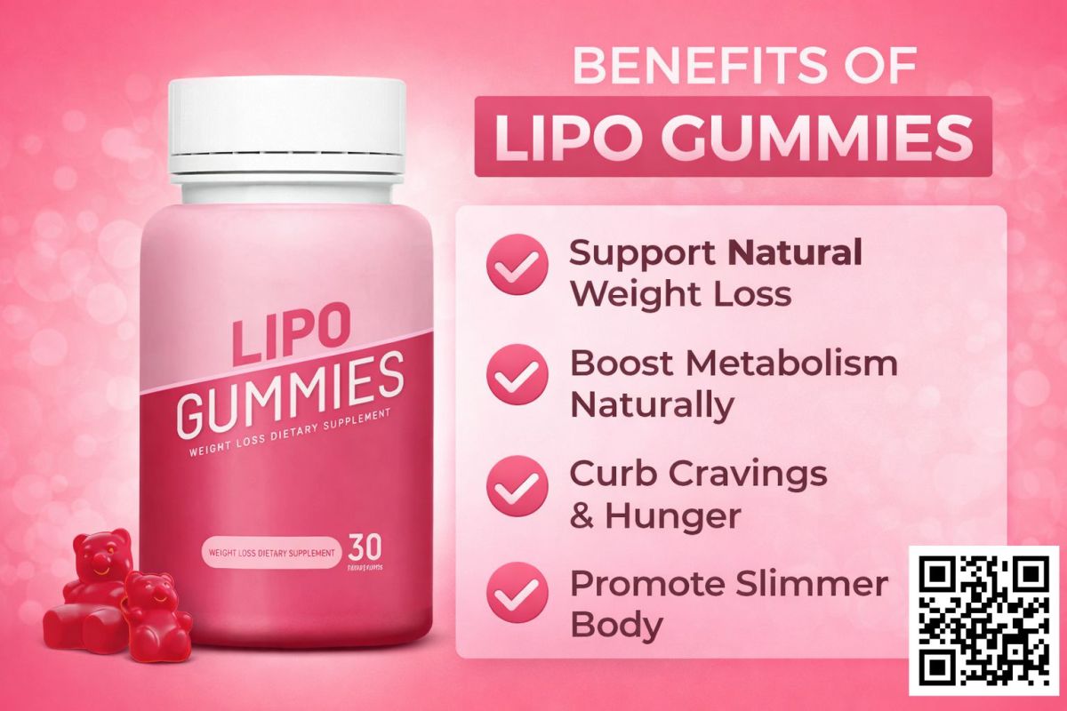Lipo Gummies Review – A Tasty, Natural Way to Support Weight Loss & Metabolism – Health Supplement