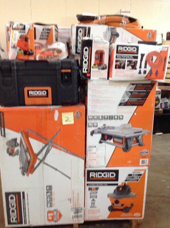 Ridgid Tool Pallets | Quality Tools for Builders & DIYers