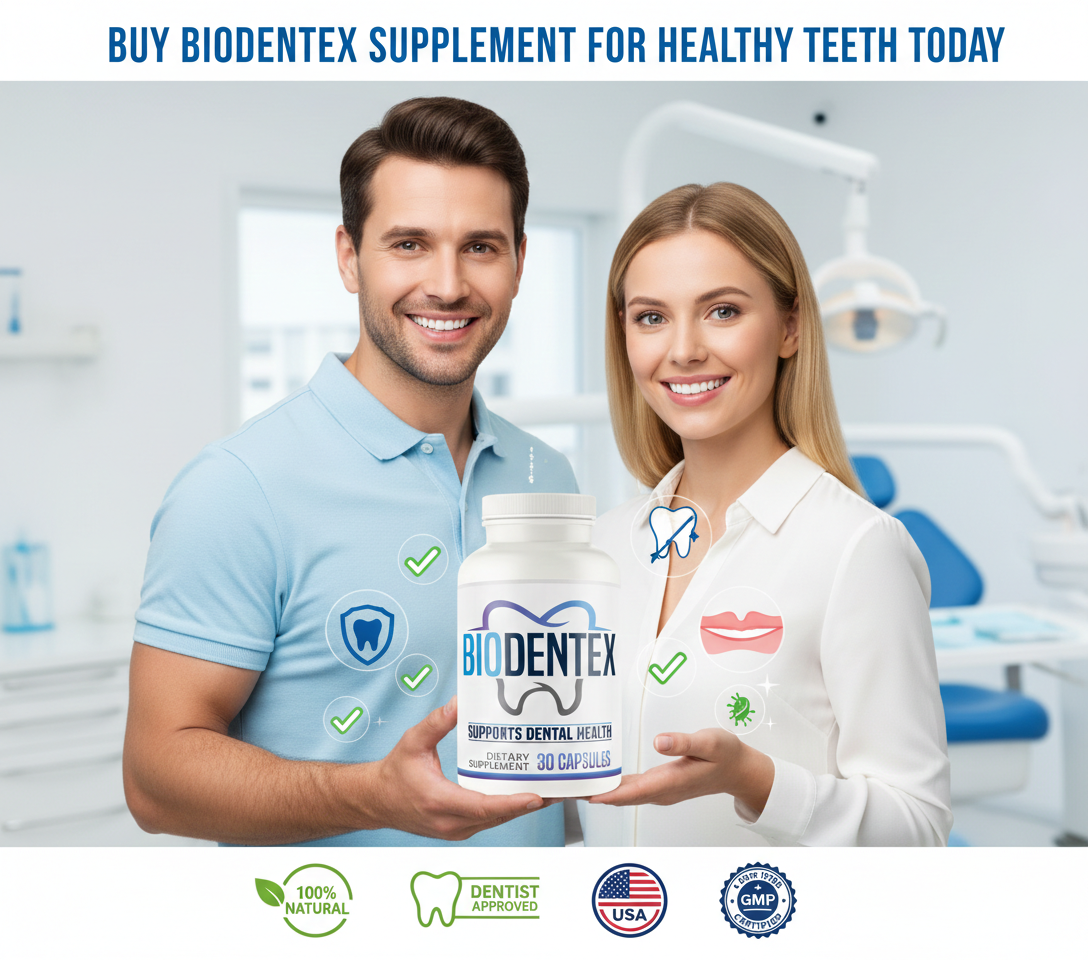 Buy Biodentex Supplement for Healthy Teeth Today - Newsglo