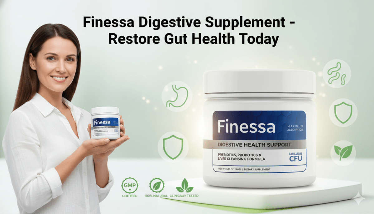 Finessa Digestive Supplement – Restore Gut Health Today – HealthyLife Vital USA