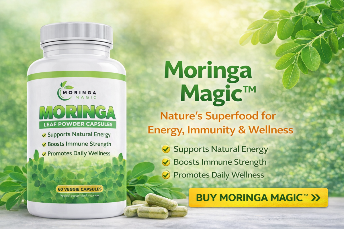 Moringa Magic™ – Natural Superfood Support for Energy – Health Supplement