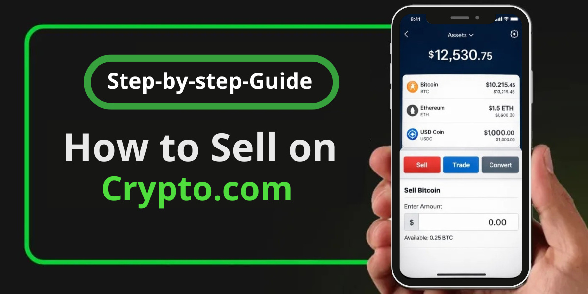 How to Sell on Crypto.com | Easy Sell & Withdrawal Guide