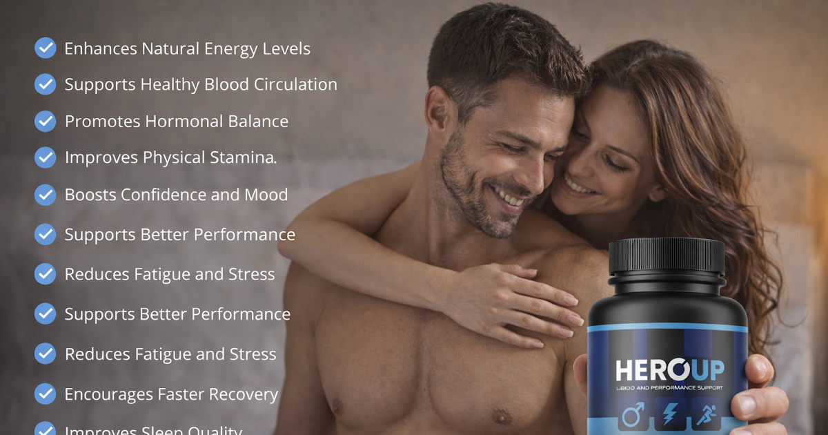 HeroUP Capsules – 10 Ways to Improve Energy & Libido ~ Healthy Fit Pro