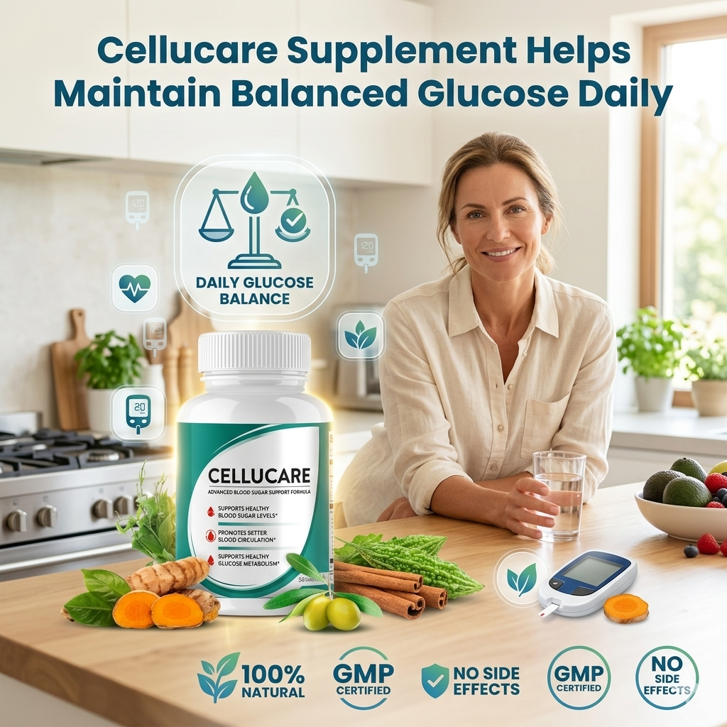 Cellucare Supplement Helps Maintain Balanced Glucose Daily