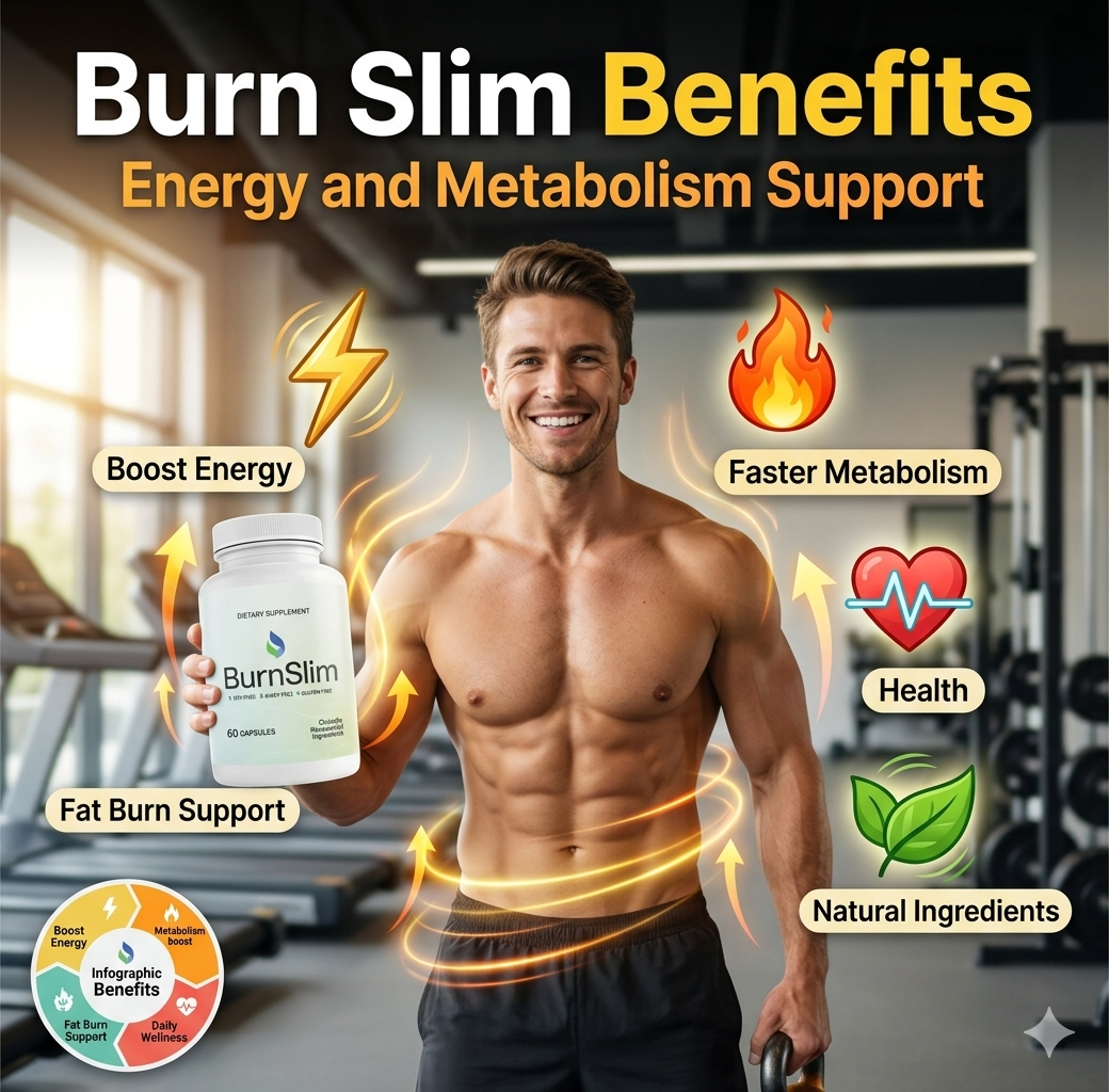 Burn Slim Benefits: Energy and Metabolism Support