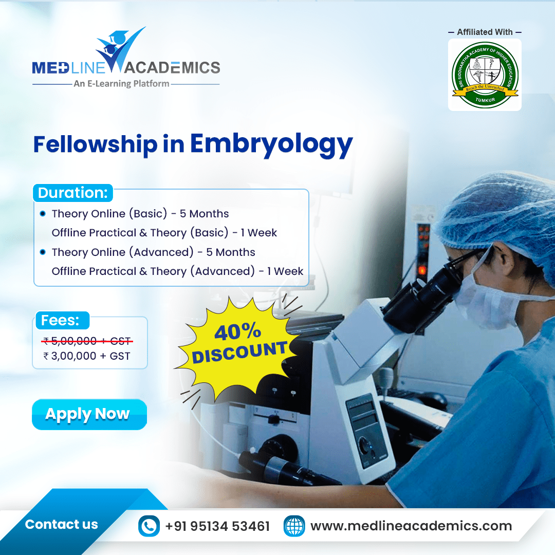 Fellowship in Embryology in Bangalore, India