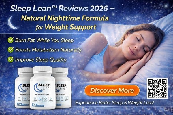 Sleep Lean™ Reviews 2026 – Natural Support for Nighttime Weight Loss