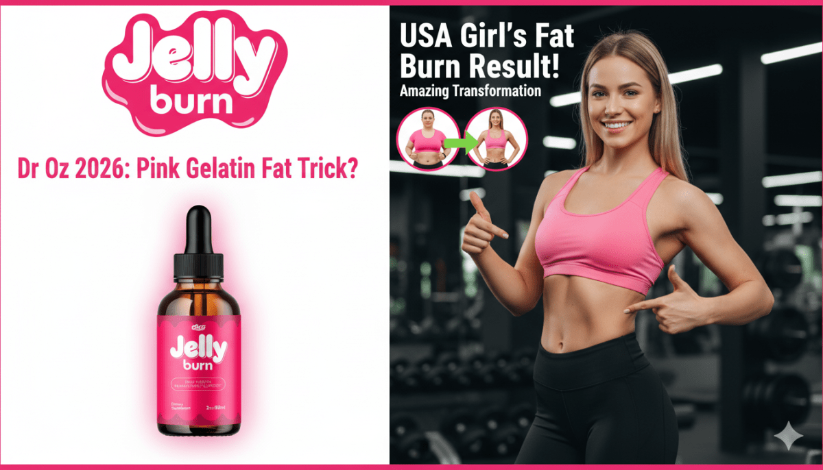 Jelly Burn Dr Oz 2026: Pink Gelatin Fat Trick? – Health Boost Solutions