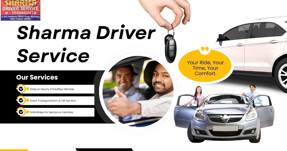 Ghaziabad Private Driver Service: Safe, Reliable and Professional Drivers
