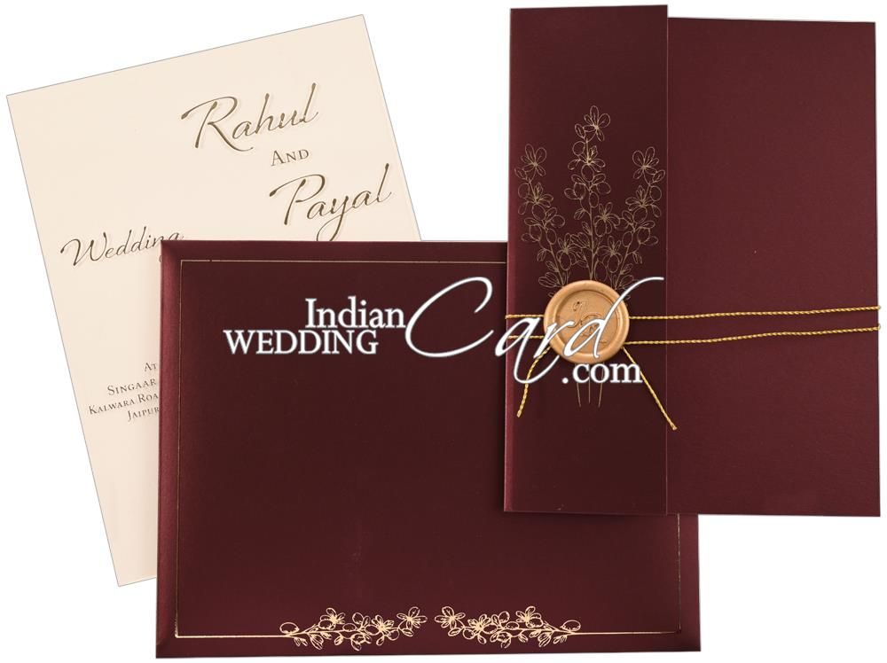What Are The Plexiglass Wedding Invitations And Why Are They Trending? | Indian Wedding Card's Blog