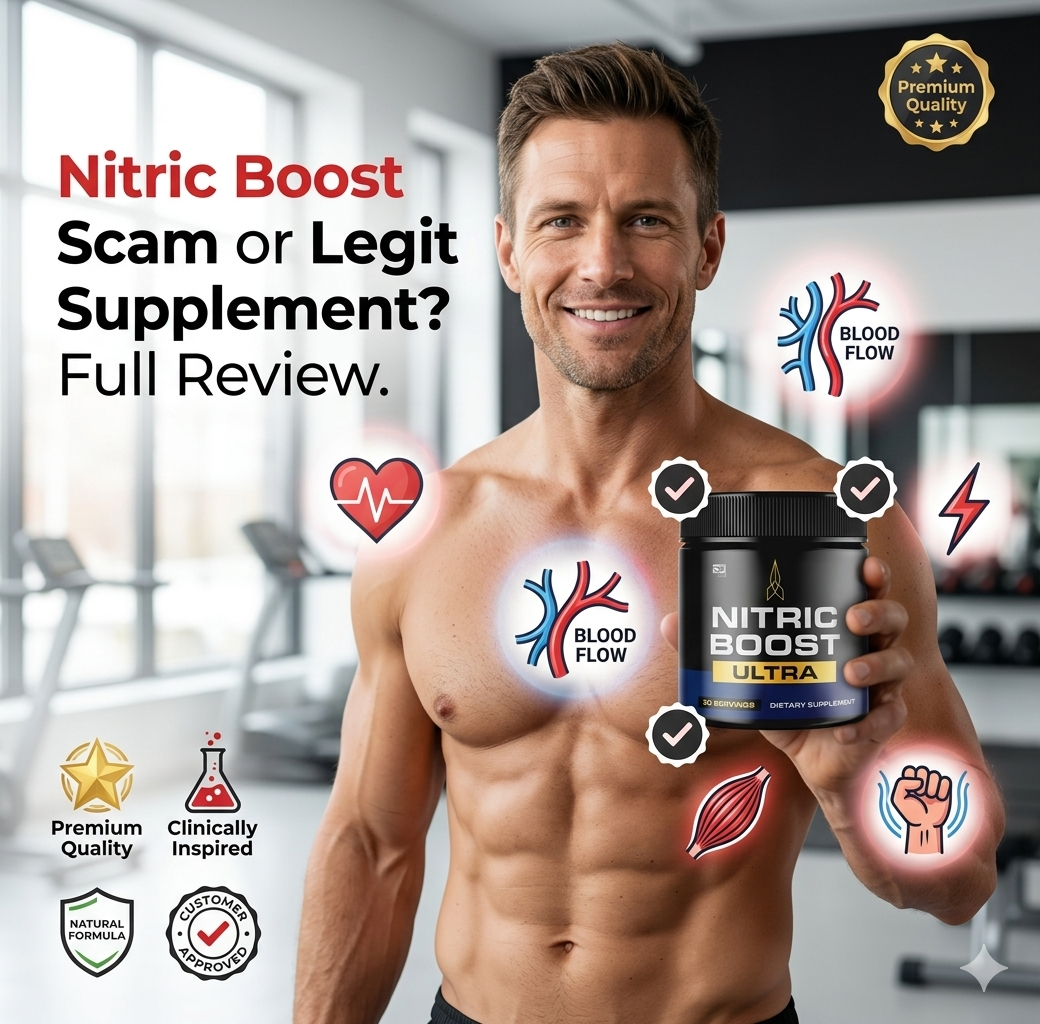 Nitric Boost Scam or Legit Supplement? Full Review
